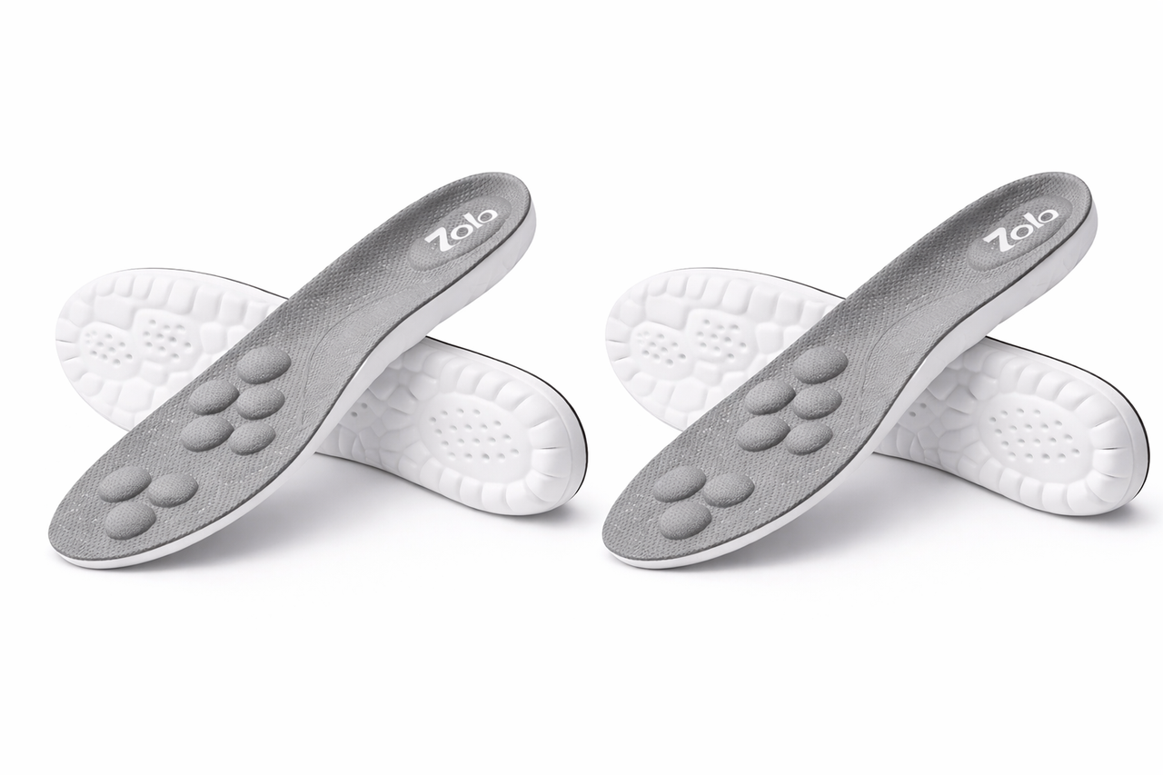 Verlichtende inlegzolen bij hielpijn en fasciitis plantaris