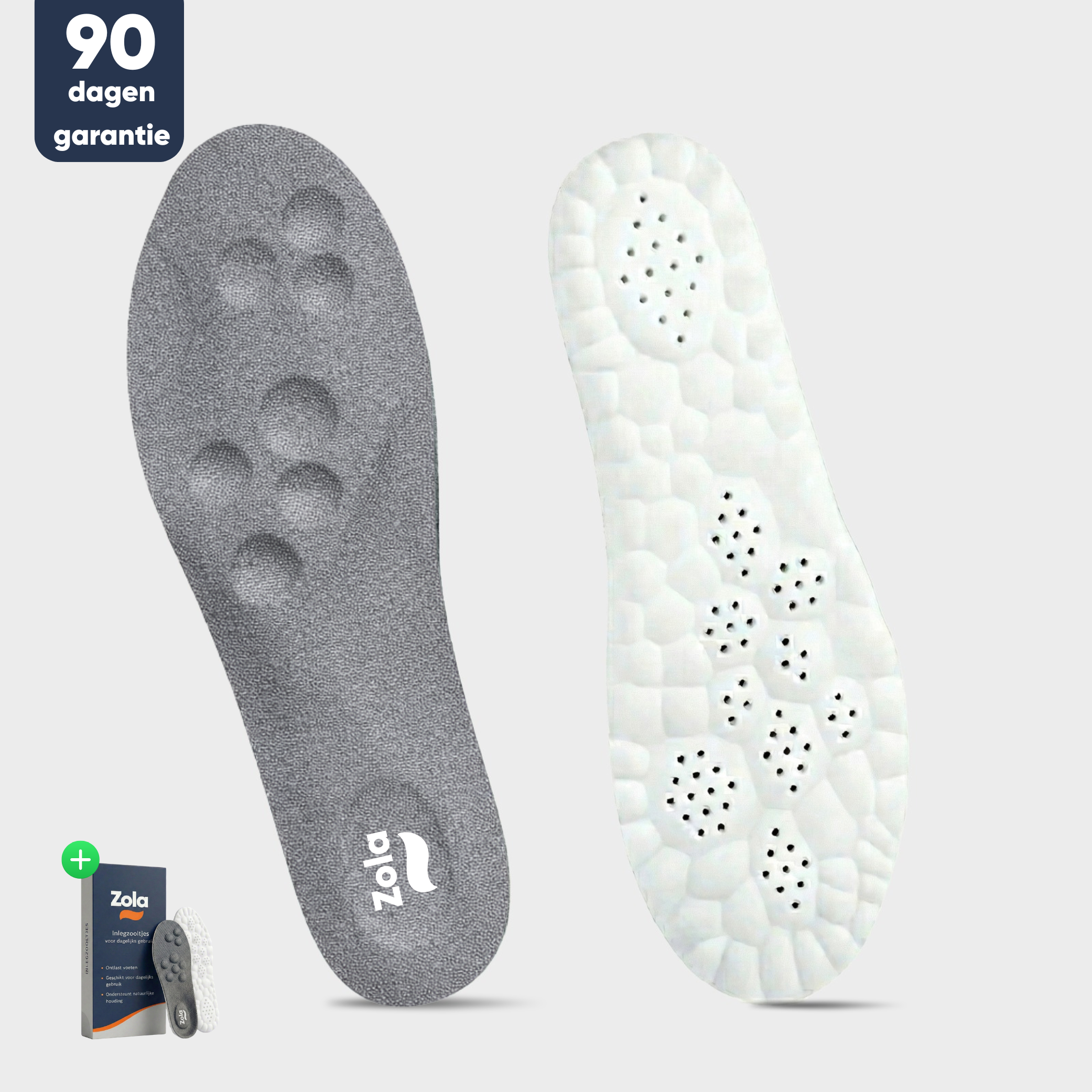 Verlichtende inlegzolen bij hielpijn en fasciitis plantaris
