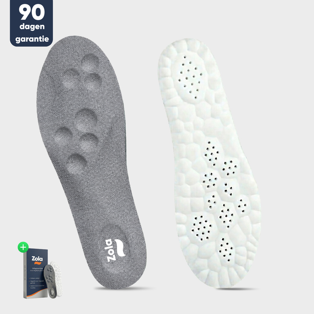 Verlichtende inlegzolen bij hielpijn en fasciitis plantaris
