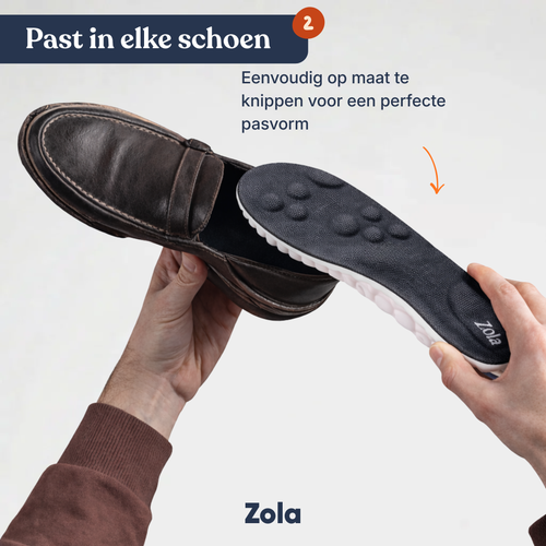 Verlichtende inlegzolen bij hielpijn en fasciitis plantaris